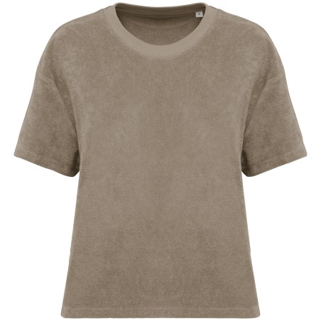 Camiseta ecorresponsable de rizo mujer