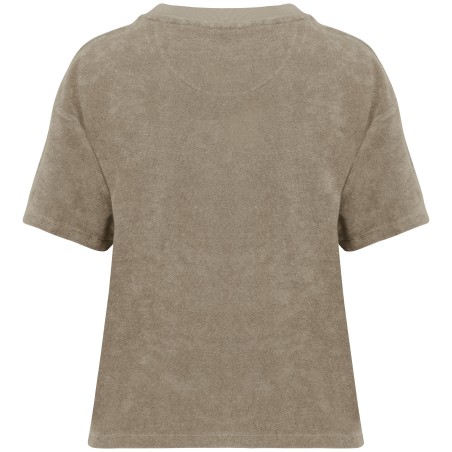 Camiseta ecorresponsable de rizo mujer