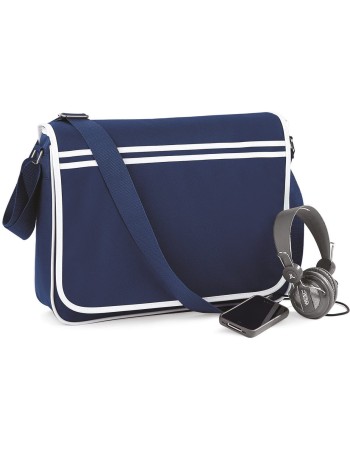 Bolsa retro estilo mensajero