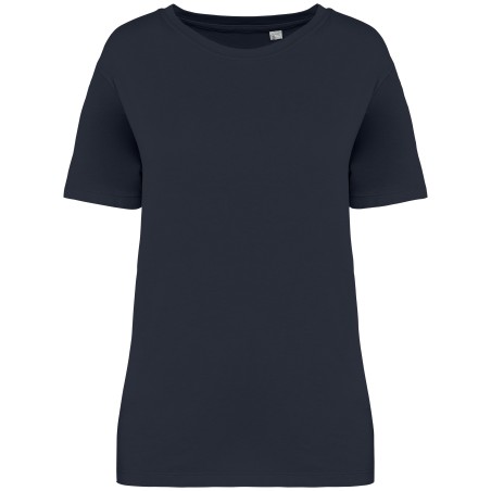 Camiseta ecorresponsable  efecto lavado mujer