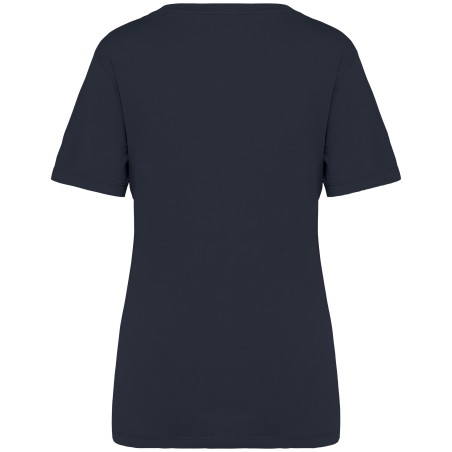 Camiseta ecorresponsable  efecto lavado mujer
