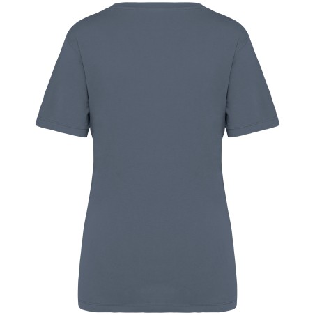 Camiseta ecorresponsable  efecto lavado mujer