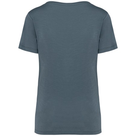 Camiseta ecorresponsable slub mujer
