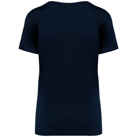 Camiseta ecorresponsable slub mujer