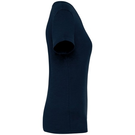 Camiseta ecorresponsable slub mujer