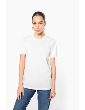Camiseta cuello redondo y manga corta unisex