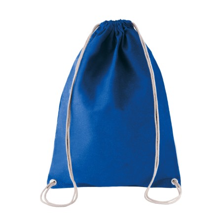 Cotton drawstring backpack