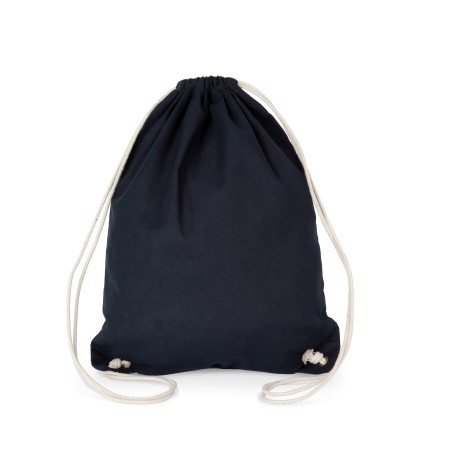 Cotton drawstring backpack