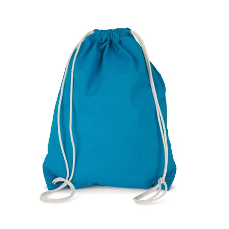 Cotton drawstring backpack
