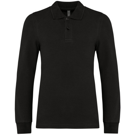 Polo manga larga infantil
