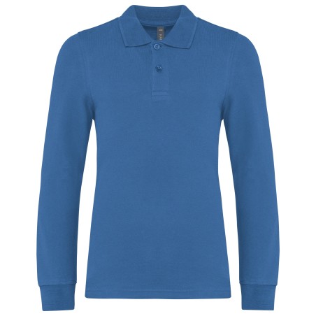 Polo manga larga infantil