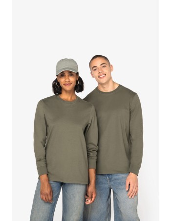 Camiseta ecorresponsable manga larga unisex