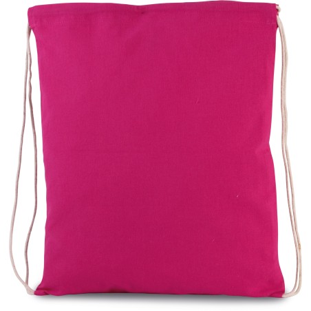 Organic cotton small drawstring bag