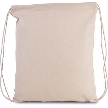Organic cotton small drawstring bag