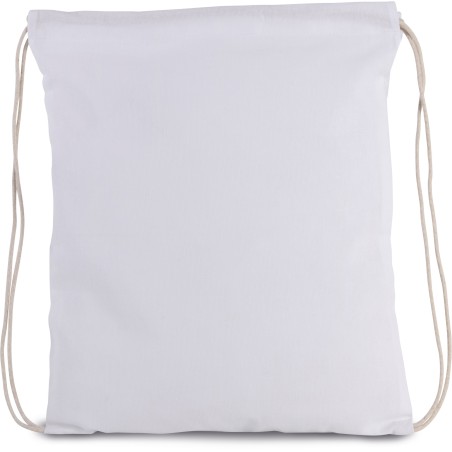 Organic cotton small drawstring bag
