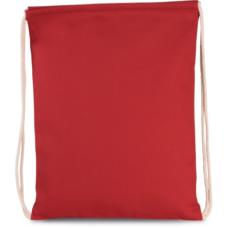 Drawstring bag with thick straps