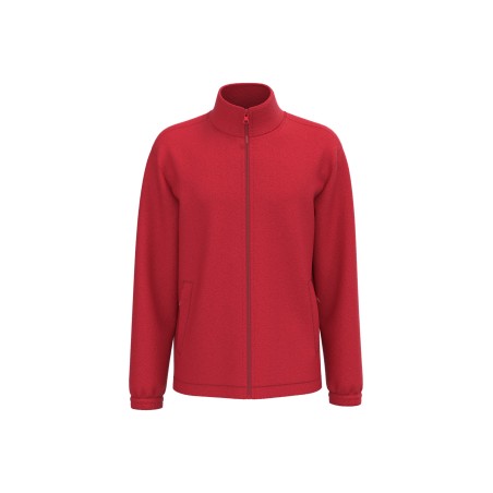 Unisex microfleece elasticated jacket