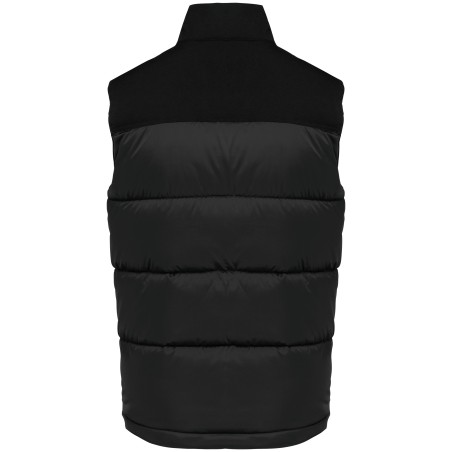 Chaleco acolchado bicolor unisex