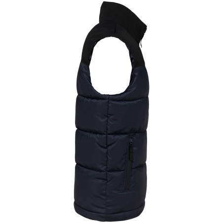 Chaleco acolchado bicolor unisex