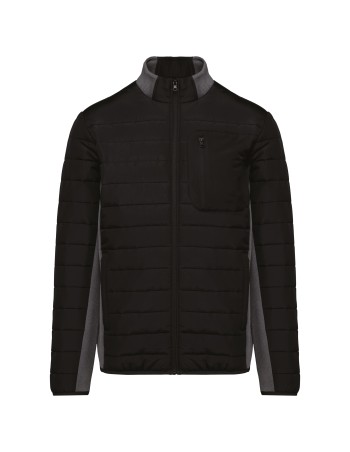Chaqueta bimaterial hombre 2