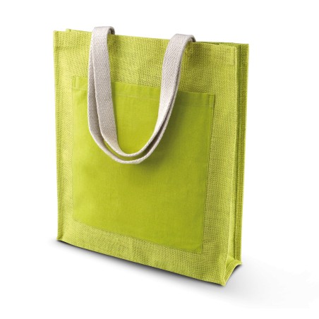 Jute shopper bag