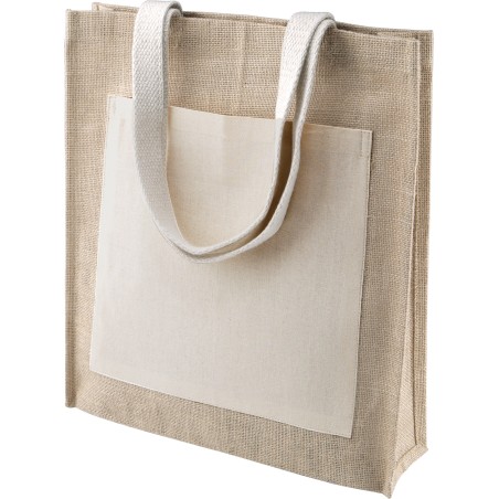 Bolsa shopper de yute