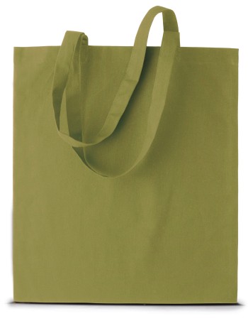 Bolsa shopper con asas largas