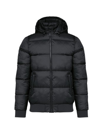 Chaqueta ripstop reciclada con capucha unisex 2
