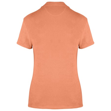 Polo ecorresponsable de rizo mujer