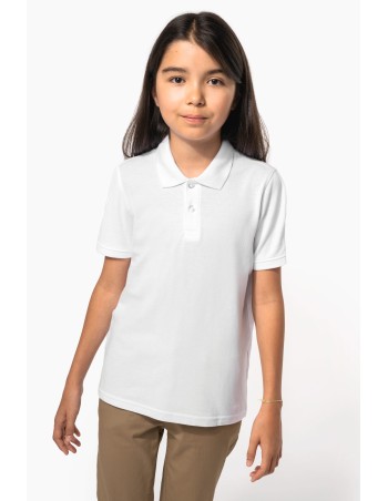 Polo manga corta infantil