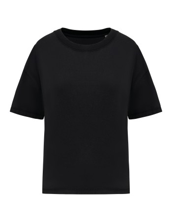 Camiseta ecorrersponsable oversize efecto lavado mujer 2