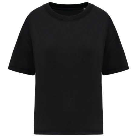 Camiseta ecorrersponsable oversize efecto lavado mujer