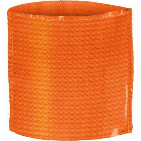 Elastic armband with label holder