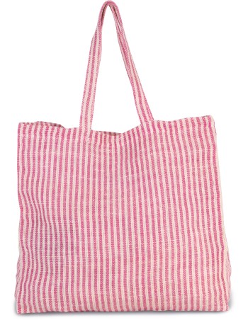 Juco striped shopper bag