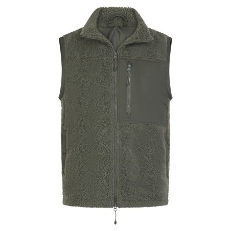 Chaleco de sherpa reciclado
