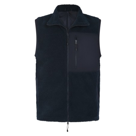 Chaleco de sherpa reciclado