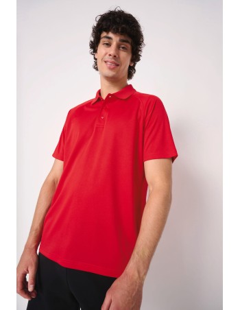 Men\\\'s basic polyester polo shirt