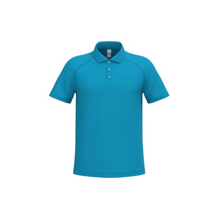 Men\\\'s basic polyester polo shirt