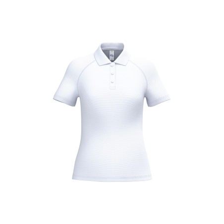 Ladies\\\' basic polyester polo shirt