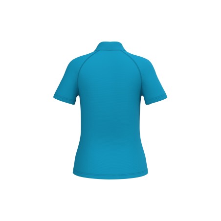 Ladies\\\' basic polyester polo shirt