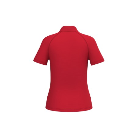 Ladies\\\' basic polyester polo shirt