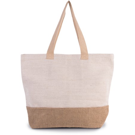 Bolsa shopper rústica de juco