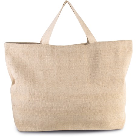 Bolsa shopper rústica de juco - grande