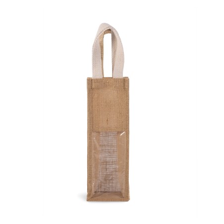 Jute bottle bag