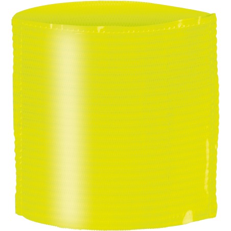 Elastic armband with label holder
