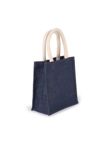 Bolsa estilo tote de tela de yute, modelo pequeño 2