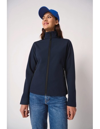 Chaqueta softshell de 2 capas mujer