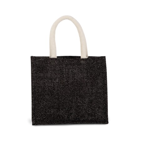 Jute canvas tote - medium