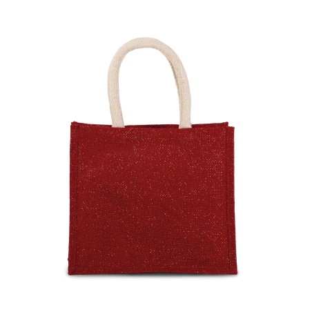 Jute canvas tote - medium