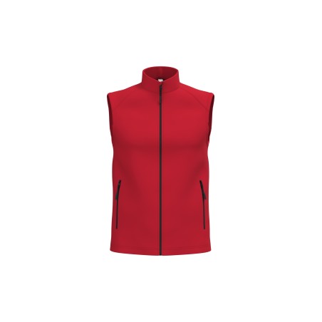 Chaleco softshell de 2 capas unisex